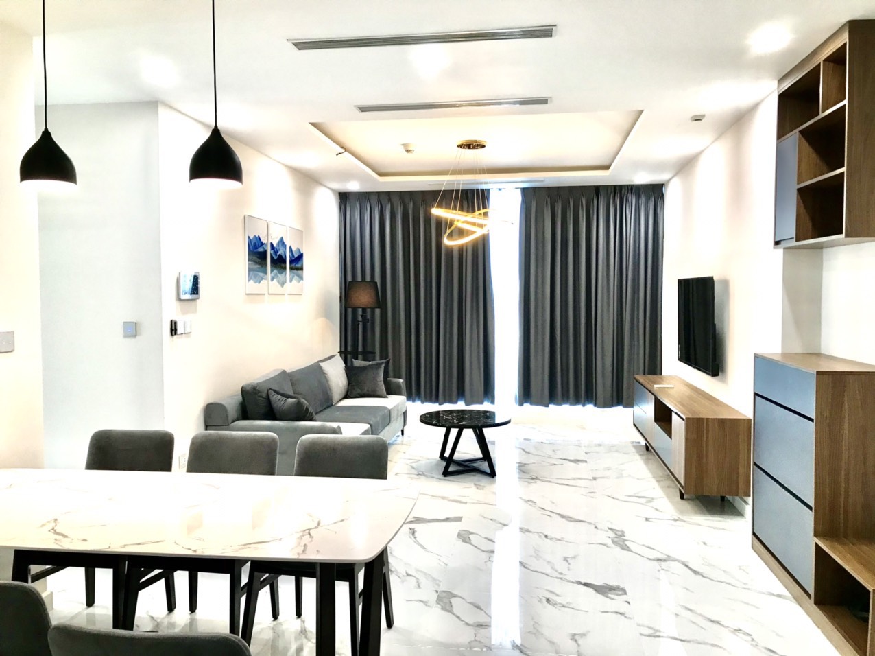 Cần bán căn hộ 2 phòng ngủ khu B tầng cao tại Thanh Hà Cienco 5, hướng Đông Bắc, DT 70m2