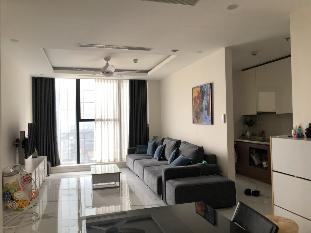 Chuyển nhượng căn hộ 2 phòng ngủ khu B giá rẻ tại Thanh Hà Cienco 5, hướng Đông tứ trạch, DT 69m2