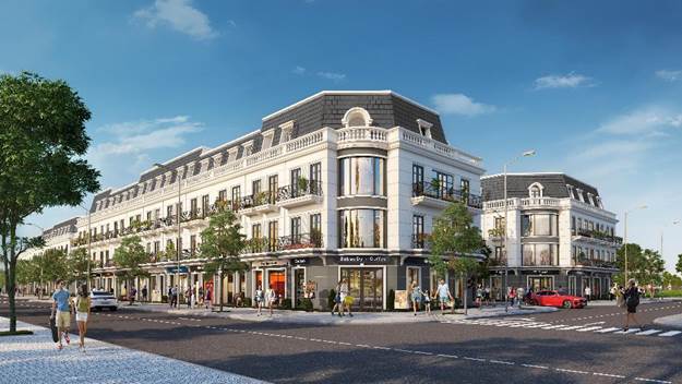 Cần mua shophouse khu A Thanh Hà Cienco 5, hướng Tây, dân cư đông đúc