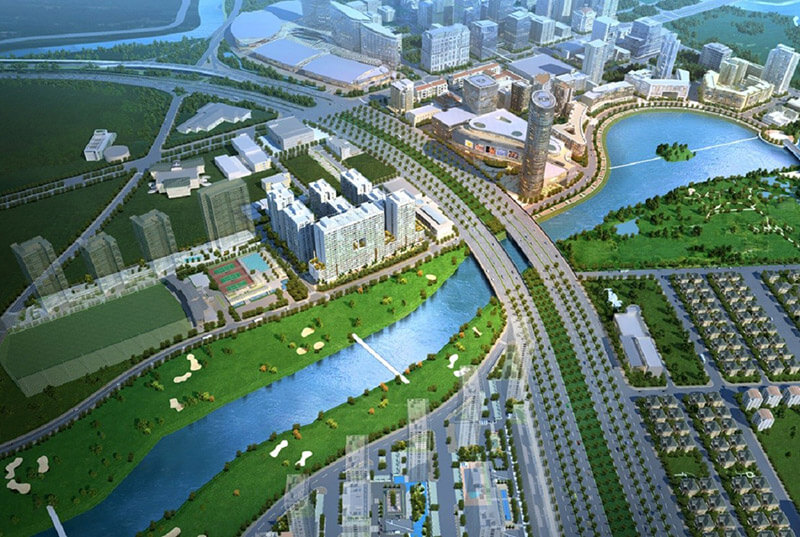 Vị trí trung tâm giúp KĐT Mỹ Hưng - Hải Phát có triển vọng sinh lời rất cao trong tương lai