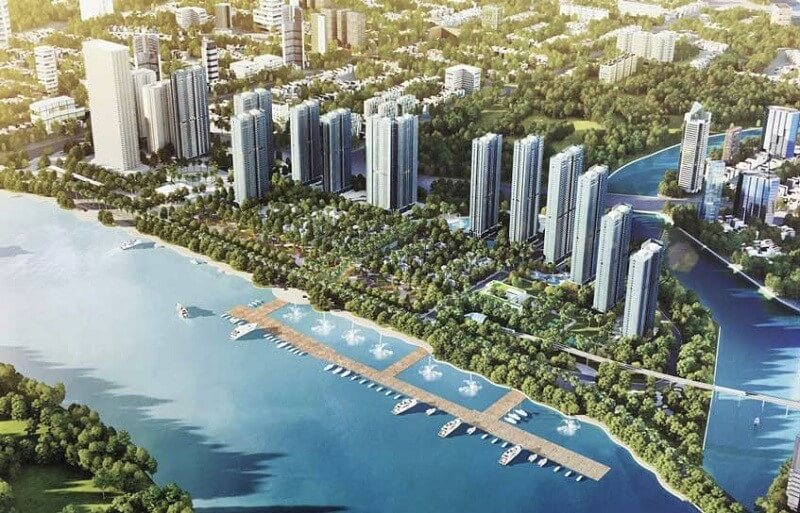 Phối cảnh hoành tráng của khu đô thị rộng 183ha tại Thanh Oai, Hà Nội