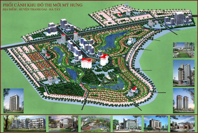 Phối cảnh KĐT Cienco 5 - Hải Phát
