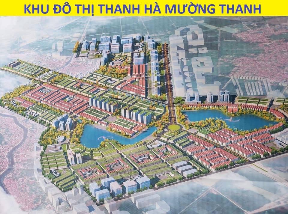 Mặt bằng thiết kế khu đô thị Thanh Hà Cienco 5