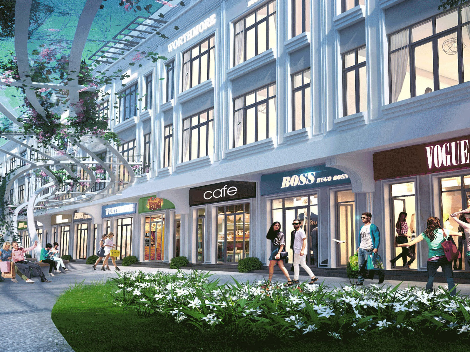 CHO THUÊ SHOPHOUSE KHU B THANH HÀ CIENCO 5