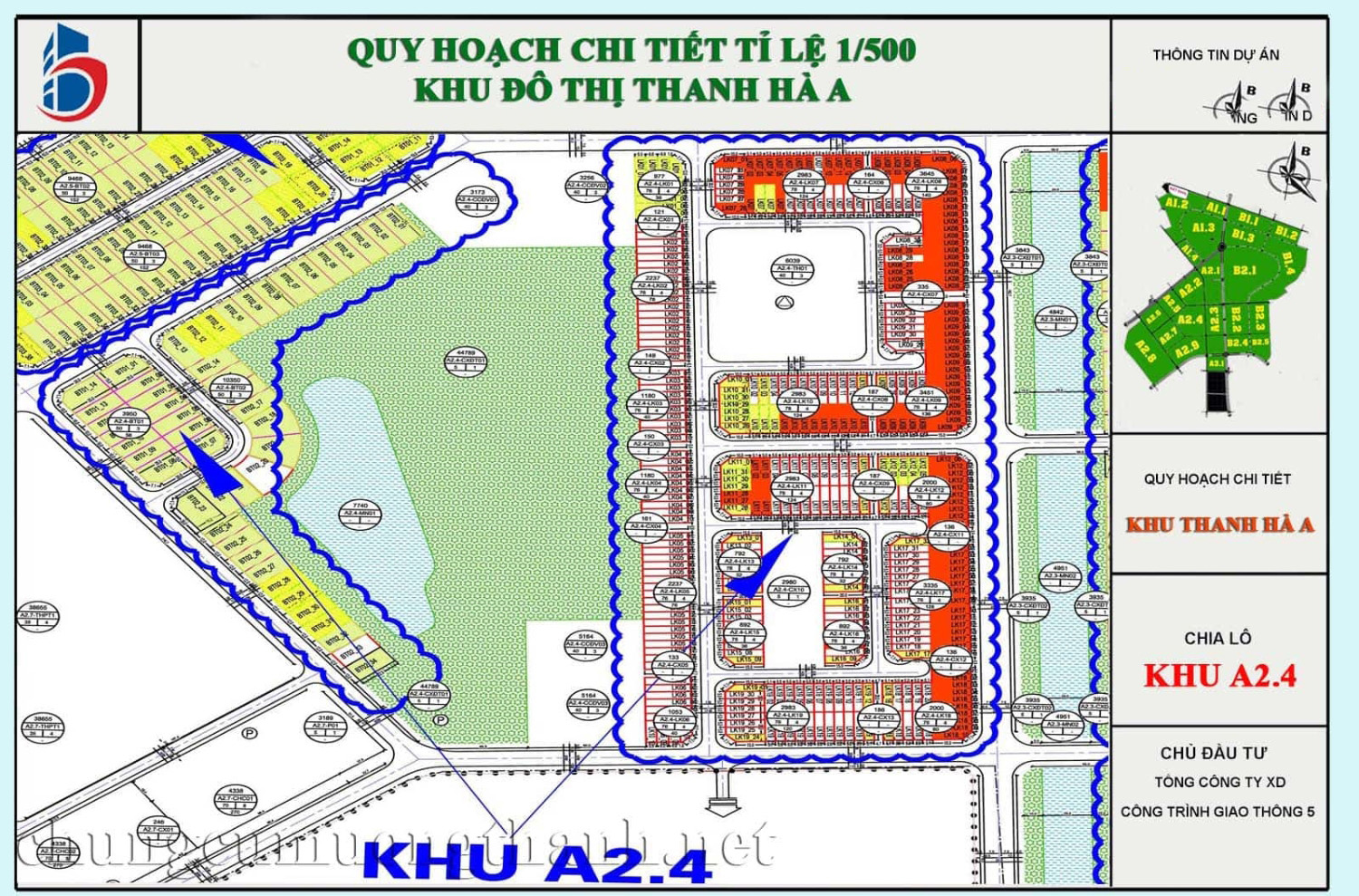 Liền kề Thanh Hà Cienco 5 khu A2.4 